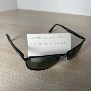 Ray-Ban RB3534 002 Black Flex Hinge Sunglasses Frames Only 59-17-135